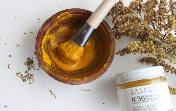 Natural Mixologist- #36 Turmeric + Honey + Ylang Ylang Facial Glow Mask